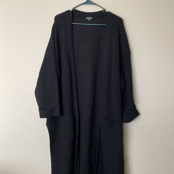 Wild Fable | Chunky Knit Long Cardigan Sweater Size M with Pockets - Picture 5 of 7